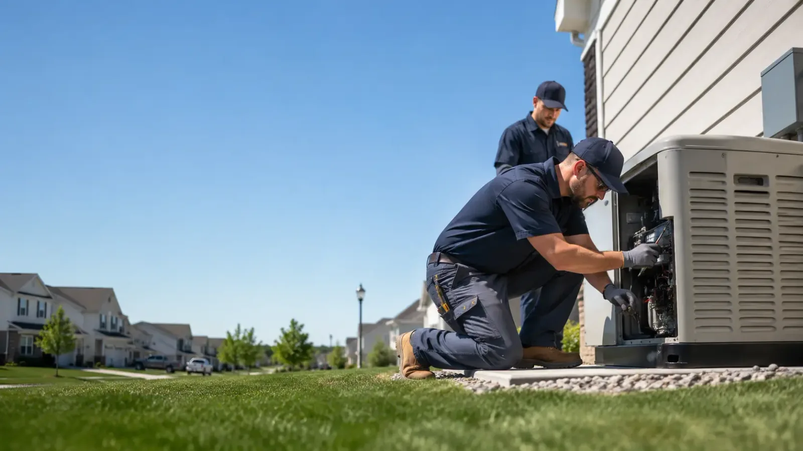 Generator Installation in Drums, PA